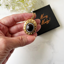 Carica l'immagine nel visualizzatore di Gallery, Victorian 18ct Gold On Silver Bullseye Locket