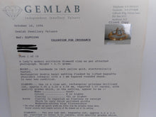 画像をギャラリービューアに読み込む, Vintage 18ct Gold Princess Cut Flawless Diamond Ring, Gazdar Of India. 3-Stone Diamond Engagement Ring & Certificate. 2.09ct Diamond Ring