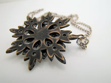 Charger l'image dans la galerie, Georgian/Victorian Vauxhall Glass Pendant Necklace - MercyMadge