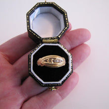 Carica l'immagine nel visualizzatore di Gallery, Antique 18ct Gold Diamond Band Ring, Chester 1911 - MercyMadge
