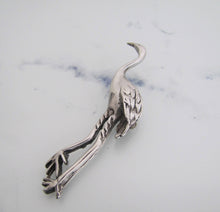 Charger l'image dans la galerie, Vintage Sterling Silver Stork Brooch. - MercyMadge