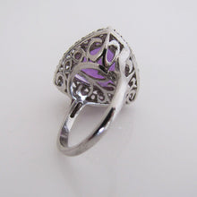Carica l'immagine nel visualizzatore di Gallery, Sterling Silver Tanzanite Ring - MercyMadge