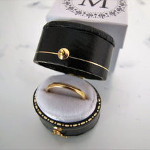 Load image into Gallery viewer, Art Deco 22ct Yellow Gold Slim Wedding Band Ring, Chester Hallmarks - MercyMadge