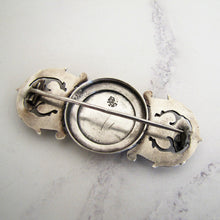 Lade das Bild in den Galerie-Viewer, Large Scottish Silver Antique Brooch, Mary Queen Of Scots - MercyMadge