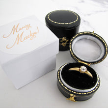 Carica l'immagine nel visualizzatore di Gallery, Antique 18ct Gold Diamond Solitaire Engagement Ring. - MercyMadge