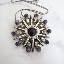Charger l'image dans la galerie, William Spratling Silver & Amethyst Pendant - MercyMadge