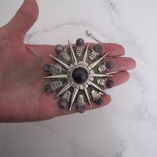Charger l'image dans la galerie, William Spratling Silver & Amethyst Pendant - MercyMadge