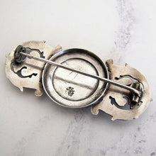 Lade das Bild in den Galerie-Viewer, Large Scottish Silver Antique Brooch, Mary Queen Of Scots - MercyMadge