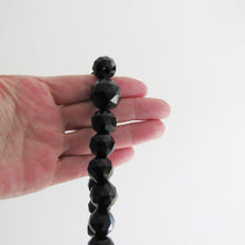 Cargar imagen en el visor de la galería, Victorian Whitby Jet Bead Necklace. - MercyMadge