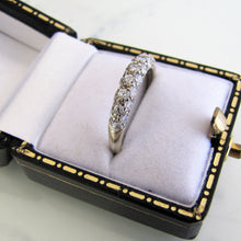 Load image into Gallery viewer, 9ct White Gold CZ Diamond Eternity Ring - MercyMadge