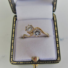 Load image into Gallery viewer, Vintage Toi Et Moi Engagement Ring - MercyMadge