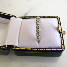 Load image into Gallery viewer, 9ct White Gold CZ Diamond Eternity Ring - MercyMadge