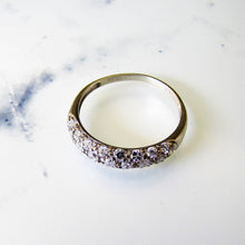 Load image into Gallery viewer, 9ct White Gold CZ Diamond Eternity Ring - MercyMadge