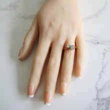 Load image into Gallery viewer, Vintage Toi Et Moi Engagement Ring - MercyMadge