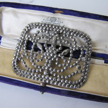 Charger l'image dans la galerie, Antique Cut Steel French Buckle. - MercyMadge