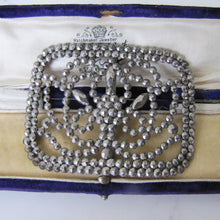 Charger l'image dans la galerie, Antique Cut Steel French Buckle. - MercyMadge