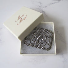 Charger l'image dans la galerie, Antique Cut Steel French Buckle. - MercyMadge