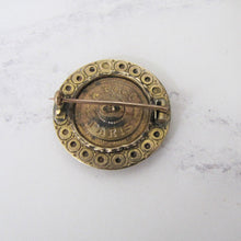 Cargar imagen en el visor de la galería, Antique French Paste Portrait Brooch, Georgian Lady - MercyMadge