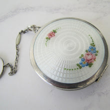 Charger l'image dans la galerie, Art Deco Sterling Silver Compact, R&G Co. - MercyMadge