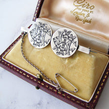 Cargar imagen en el visor de la galería, Victorian Silver AEI Coin Brooch - MercyMadge