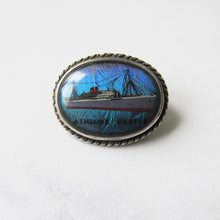 Charger l'image dans la galerie, 1930s Art Deco Butterfly Wing Silver Brooch - MercyMadge