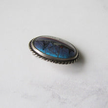 Charger l'image dans la galerie, 1930s Art Deco Butterfly Wing Silver Brooch - MercyMadge