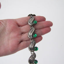 Cargar imagen en el visor de la galería, 1950's Modernist Silver Bracelet, Gerardo Lopez, Taxco, Mexico. - MercyMadge