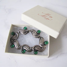 Cargar imagen en el visor de la galería, 1950's Modernist Silver Bracelet, Gerardo Lopez, Taxco, Mexico. - MercyMadge