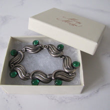 Cargar imagen en el visor de la galería, 1950's Modernist Silver Bracelet, Gerardo Lopez, Taxco, Mexico. - MercyMadge