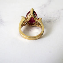 Cargar imagen en el visor de la galería, 14ct Gold Ruby & Diamond Ring - MercyMadge