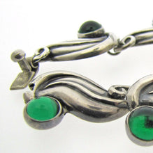 Cargar imagen en el visor de la galería, 1950's Modernist Silver Bracelet, Gerardo Lopez, Taxco, Mexico. - MercyMadge