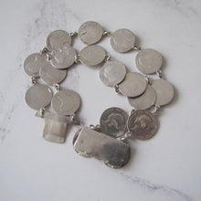 Charger l'image dans la galerie, Victorian Maundy Money Silver Coin Bracelet - MercyMadge