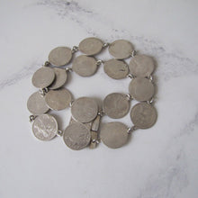 Charger l'image dans la galerie, Victorian Maundy Money Silver Coin Bracelet - MercyMadge