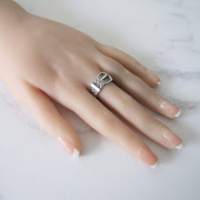 Load image into Gallery viewer, Engraved Scottish Silver Celtic Buckle Ring - MercyMadge