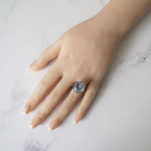 Charger l'image dans la galerie, 1960's 10 Carat Topaz Solitaire Dress Ring, 9ct Gold. - MercyMadge