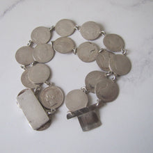 Charger l'image dans la galerie, Victorian Maundy Money Silver Coin Bracelet - MercyMadge
