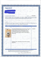 Cargar imagen en el visor de la galería, Vintage 4ct Tsavorite Garnet & Diamond Ring. 14ct Gold, 4 Stone Green Gemstone Shamrock/Flower Ring With Certification/Valuation