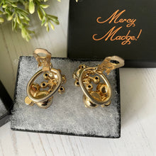 Carica l'immagine nel visualizzatore di Gallery, Vintage 1960s Juliana Bracelet and Earring Set. Delizza and Elster (D&E) Crystal Rhinestone Jewelry Set