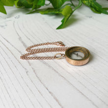 Cargar imagen en el visor de la galería, Antique Victorian 9ct Gold Compass Pendant Fob.