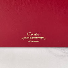 Cargar imagen en el visor de la galería, Genuine Vintage Cartier Wristwatch Box. Red Cowhide Leather Cartier Jewelry Box, Registered Design COWA0049 Cartier Large Watch/Bracelet Box