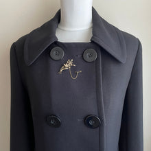 Cargar imagen en el visor de la galería, Antique Edwardian 9ct Gold & Pearl Flower Brooch. English Art Nouveau Floral Spray Brooch, Optional Box. Antique Bridal, Fine Jewelry Gift.