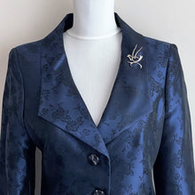 Cargar imagen en el visor de la galería, Antique Art Deco Silver Bird Brooch. Austro-Hungarian 800 Silver Dove Brooch. 1920's Stylised Silver & Marcasite Figural Lapel Pin, Austria