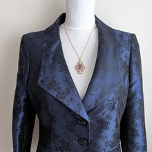 Cargar imagen en el visor de la galería, Vintage English 9ct Gold Amethyst And Cultured Pearl Pendant Necklace. Edwardian/Art Nouveau Style Pendant & Gold Chain. Fine Jewelry Gift.