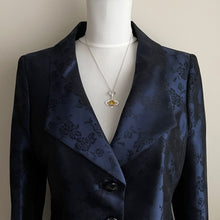 Cargar imagen en el visor de la galería, Antique Art Nouveau Pendant Necklace. Koi Fish 835 Silver Citrine Pendant, Antique Sterling Belcher Chain. Fan Tail Fish Pendant, SG Germany