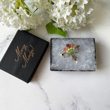 Carica l'immagine nel visualizzatore di Gallery, Antique Art Nouveau Plique A Jour Enamel Brooch. Gold Silver Gilt, Pink Tourmaline & Pearl Drop Brooch. Levinger Bissinger Jewelry, Germany