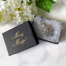 Carica l'immagine nel visualizzatore di Gallery, Antique Edwardian Silver & 9ct Gold Scottish Lion Fob Pendant, Hallmarked 1906. Royal Crest/Coat of Arms Fob, Crown, Garter, Saltire Cross.