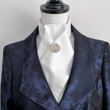 Charger l'image dans la galerie, Antique Victorian Silver Celestial Brooch. Engraved Moon & Star Round Disc Brooch. Antique Sterling Silver Lapel/Collar/Cravat/Stock Pin