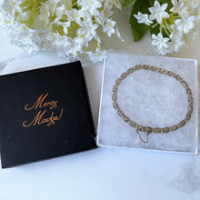 Cargar imagen en el visor de la galería, Antique Art Deco Silver Paste & Diamond Bracelet. 1920s Diamante Tulip Bracelet. Sterling Silver Flower Bracelet. Articulated Line Bracelet