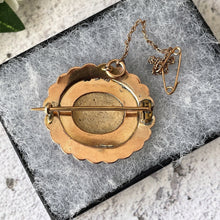 Cargar imagen en el visor de la galería, Antique Victorian Art Nouveau Cameo Brooch. 9ct Gold Carved Coral & Pearl Brooch. Oval Engraved Gold Lapel Pin, Alternative Sock/Cravat Pin