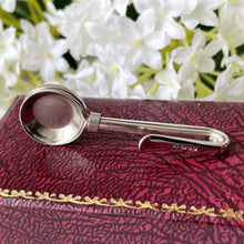 Charger l'image dans la galerie, Vintage English Sterling Silver Napkin Holder. Mens Shirt/Tie Clip Hook For Napkin. Silver Formal Suit Accessory, Wedding Groom Gift For Him